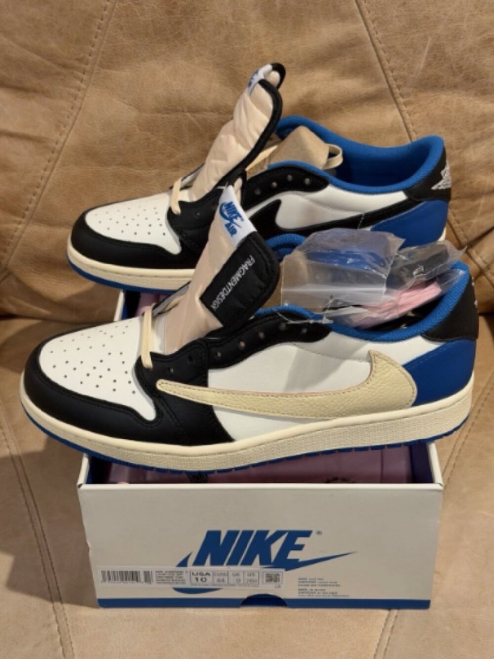 Travis Scott fragment design Nike Air Jordan 1 Low OG SP
